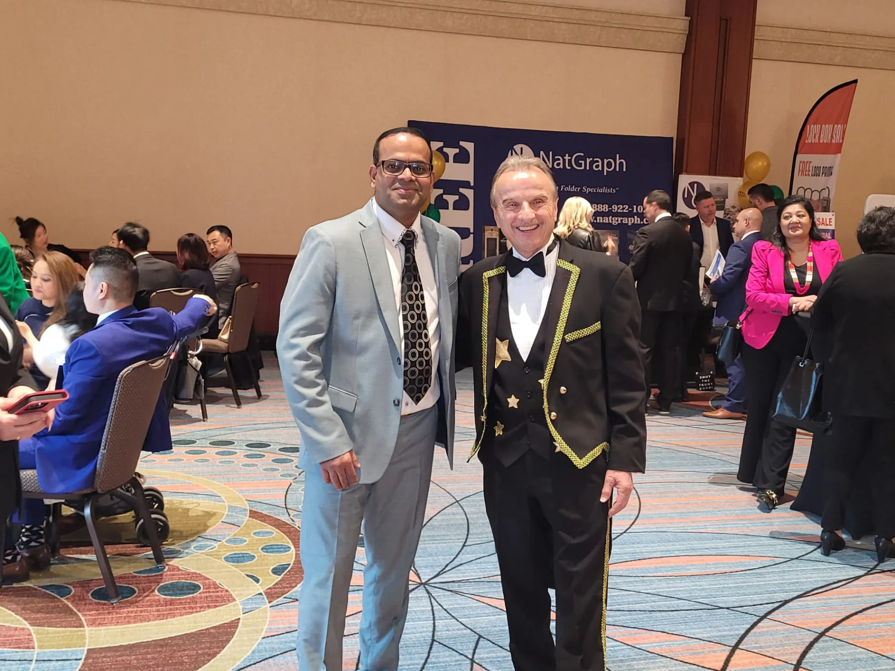 Sharif Khan professional achievement and recognition moment 19