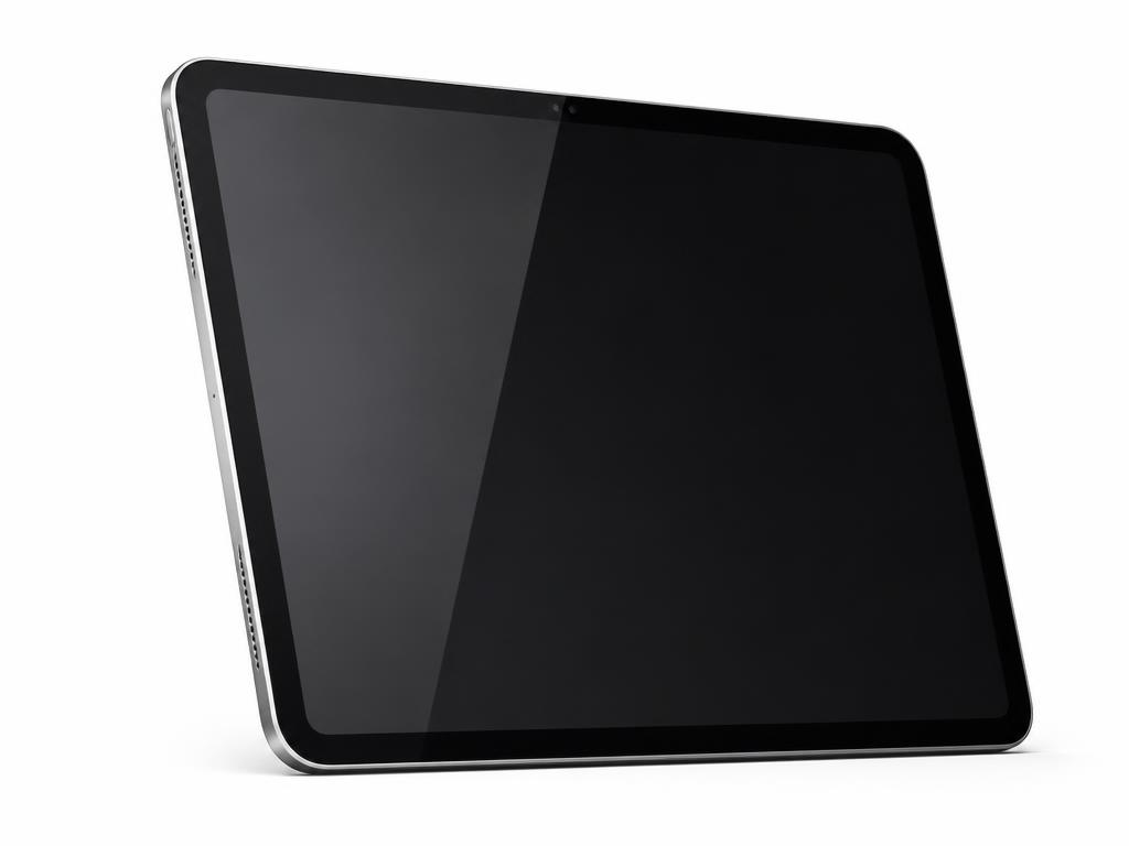 Generic modern premium tablet, brand-neutral product photo